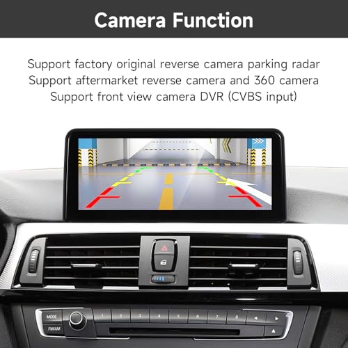 VIBEX 10.25 Inch Car Radio Carplay Wireless & Android Wireless Car Radio for BMW 3 4 Series F30/F31/F32/F33//F34/F36 2012-2016 with NBT System, Touchscreen Stereo Receiver with AirPlay Link, Siri