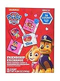 Paw Patrol Valentine Cards Friendship Exchange with Lollipops, 28 Cards