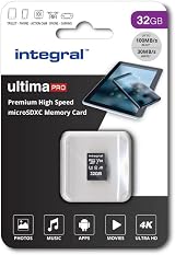 Integral 32GB microSD Card UHS-I U3 A1 4K Read 100MB/s Write 30MB/s view 2