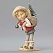Enesco Department 56 Heart of Christmas “Elf On Snowshoes” Stone Resin Figurine, 3.35”