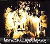 Disco de Backstreet Boys: «Show Me the Meaning of Being Lonely» (Anverso) Disco de Backstreet Boys: «Show Me the Meaning of Being Lonely» (Anverso)