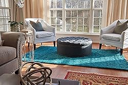 Unique Loom Solid Shag Collection Area Rug