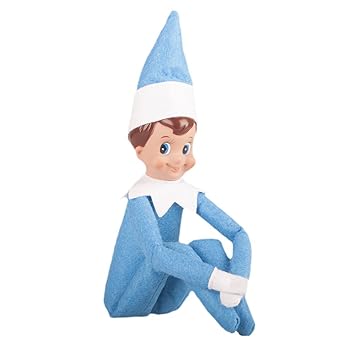 Amazon De Miraise Weihnachtself Auf Regal Spielzeug Plusch Puppen