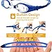 COOLOO Kids Swim Goggles, 2 Pack Swimming Goggles for Boy and Girls No Leaking Anti-Fog Waterproof Goggles for Kids 3-15