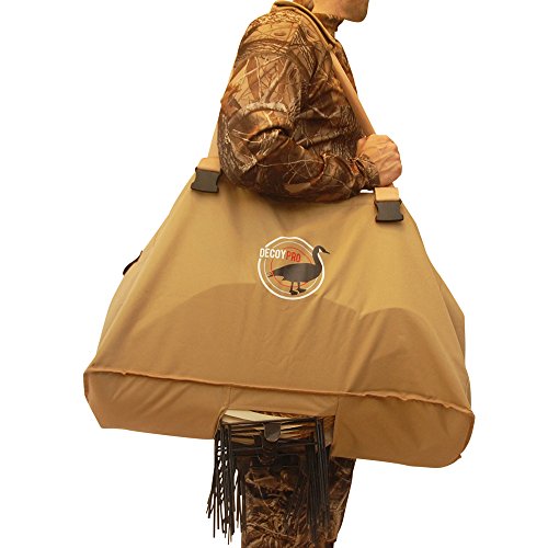 DecoyPro Silhouette Decoy Bags - Padded & Adjustable Shoulder Strap - Silhouette Goose Decoy Bags Protects Goose Decoys