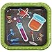 Science Party Party Supplies Pack (100 Pieces for 16 Guests) - Science Party Decorations, Chemistry Party, Mad Scientist Birthday, Plates and Napkins, Science Party Favors, Blue Orchards
