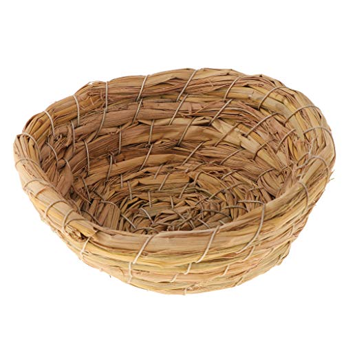 KESOTO 3pcs Gewebtes Stroh Vogel Nest Käfig Vogelhaus/Bett Haus Für Papagei Taube – Bild 7