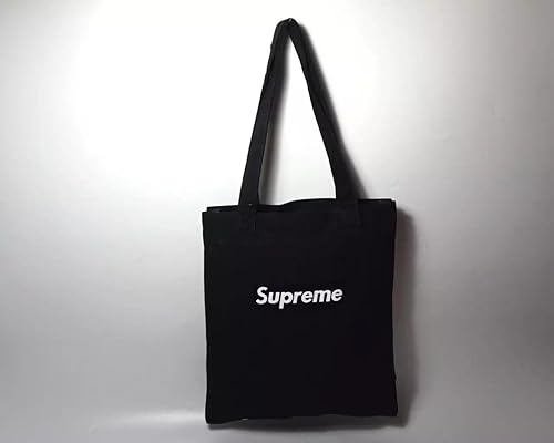 Amazon Supreme シュプリームバッグ おしゃれ 人気 ブラック 並行輸入品 Supreme トートバッグ