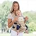 LÍLLÉbaby SeatMe Hip Seat Original Baby Carrier with Structured Seat Insert, Summer Sand