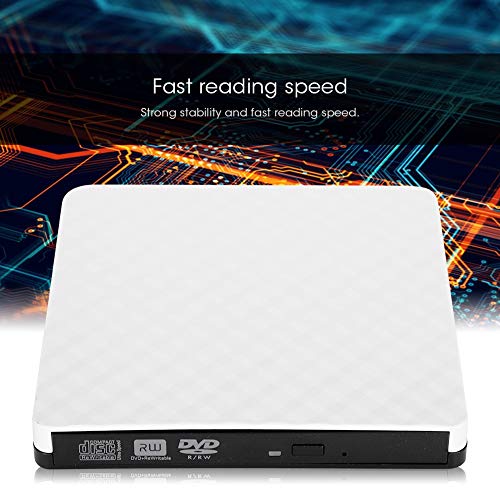 Externe optische drive, USB3.0 optische schrijver-recorder, slanke draagbare externe dvd-writer, optische dvd-drive voor… - Image 4