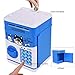 Yoego Kids Money Bank, Electronic Piggy Banks, Great Gift Toy for Kids Children, Paper Auto Scroll Money Saving Music Box Password Coin Bank,Perfect Toy Gifts for Boys Girls (Blue-Dog)