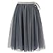 Richie House Girls' Skirt with Tulle and Ribbon Size 2-10Y RH0897