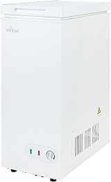 Willow WCF60W 51L Freestanding Chest Freezer Garage Safe 4-Star - White view 7