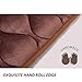 Furrybaby Dog Bed Mat Soft Crate Mat with Anti-Slip Bottom Machine Washable Pet Mattress for Dog Sleeping (XS 21×14”, Dark Brown Mat)thumb 4