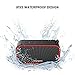 Bluetooth Speakers, Arespark Wireless Outdoor Portable Shower Speaker with 10-Hour Playtime, IPX5 Waterproof, Built-in Mic, Dual Subwoofer, USB & AUX-in Slots, Bluetooth 4.0 Speaker, SD/TF Card Play