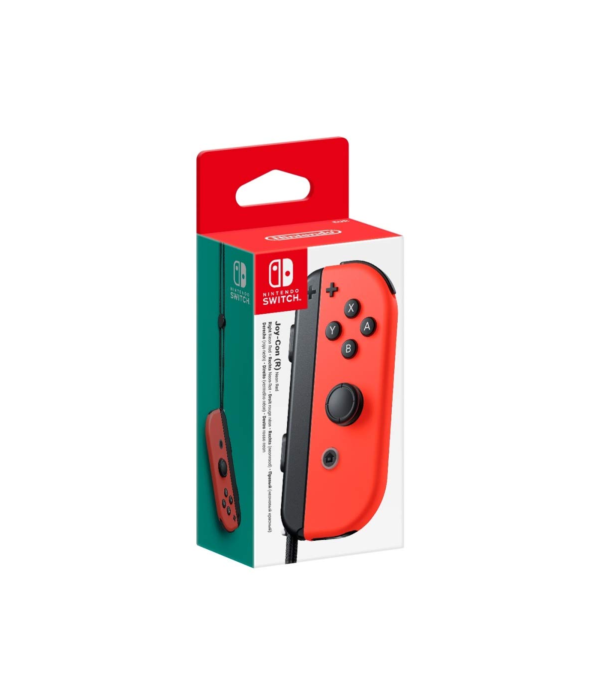 Photo 1 of Nintendo Switch Joy-Con (Right) - Neon Red (Renewed)