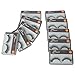 Taobaopit New 10 Pair Reusable Long Fake False Eyelashes Glue Adhesives Eye Lashes Makeup Black 026 by Evermarket