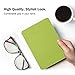 MoKo Case for Kindle Paperwhite, Premium Thinnest and Lightest PU Leather Cover with Auto Wake / Sleep for Amazon All-New Kindle Paperwhite (Fits 2012, 2013, 2015 and 2016 Versions), GREEN
