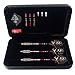CUESOUL Tungsten Steel Tip Darts- Precise Barrels 24 Grams 90% Tungsten with Luxury Case