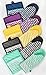 DII Quilted Kitchen Oven Mitt & Potholder Set, Hanging Loop for Convenient Storage, OM 6x13/PH 8x9, Ombre Yellow Chevron