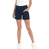 LRD Womens Golf Shorts 5 Inch Inseam Quick Dry Elastic Hiking Short with Pockets