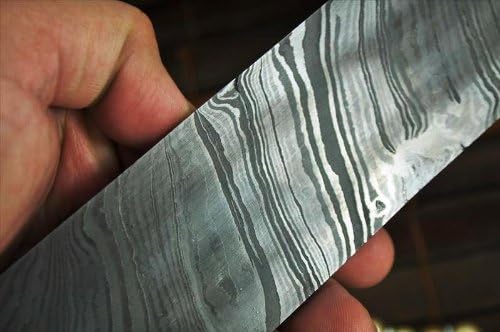 Perkin Knives Damascus Billet for Knife Making Over 200 Layers, 254 x 38 x 4.0 mm, Steel - Image 4