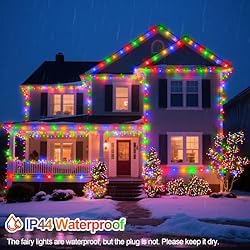 196FT 500 LED Christmas Lights Outdoor String