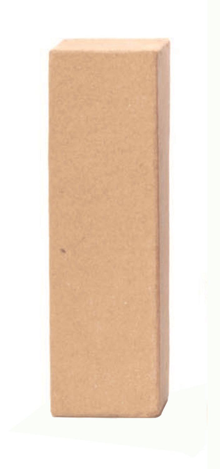 GLOREX 6 2029 109 - Cardboard - Letter I, Brown Cardboard Letter, Approx. 17.5 x 5.5 cm, for Painting and Gluing, for Napkin Technique and Décopatch, Ideal as Decoration — image 1