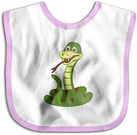 Cute Snake Baby Drooling And Teething Bibs Water Resistant Drooler