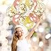 Jishy 40PCS Rose Gold and Gold Confetti Balloons 12 Inches Party Latex Balloons Set for Graduation Birthday Wedding Engagement Decoration