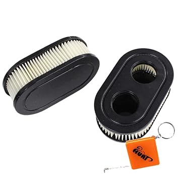 HURI Packung mit 2 Luftfilter für Briggs & Stratton Motoren 550E 550EX Eco-Plus 575EX Series 4247 5432 5432K motor Rasenmäher
