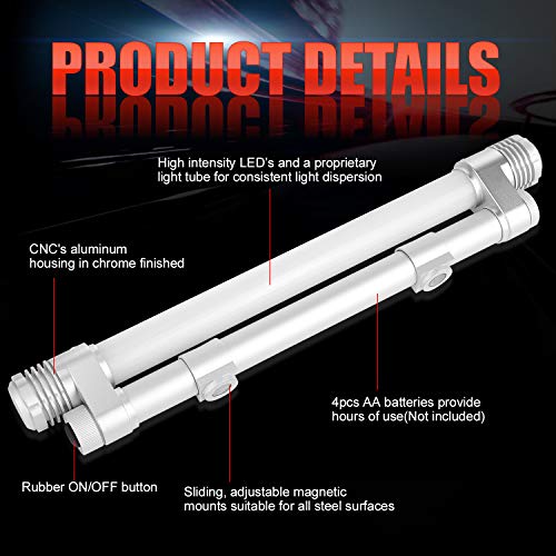 LED Work Light, OFFROADTOWN Illuminator Lamp Magnetic Mount Portable Lamp LED Work Light Bar for Camping Auto Repair Hunting Emergency truck bed covers