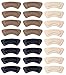 12 Pair Heel Pads for Shoes - Self-Adhesive Shoe Insoles Foot Care Protector, Heel Inserts Heel Shoe Grips Liner Anti Slip Shoe Cushion for Women and Men, One Size Fits All (Multicolor)