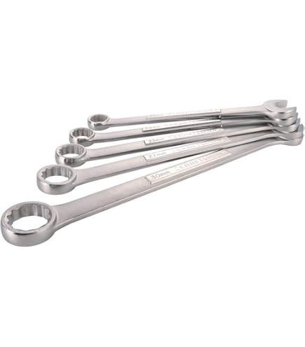 6 Pc Jumbo Wrench Set - Metric