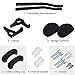 VGEBY Bike Rest Handlebars TT Arm Rest Handlebar Aero Bars for Racing Cycling Long Distance Riding