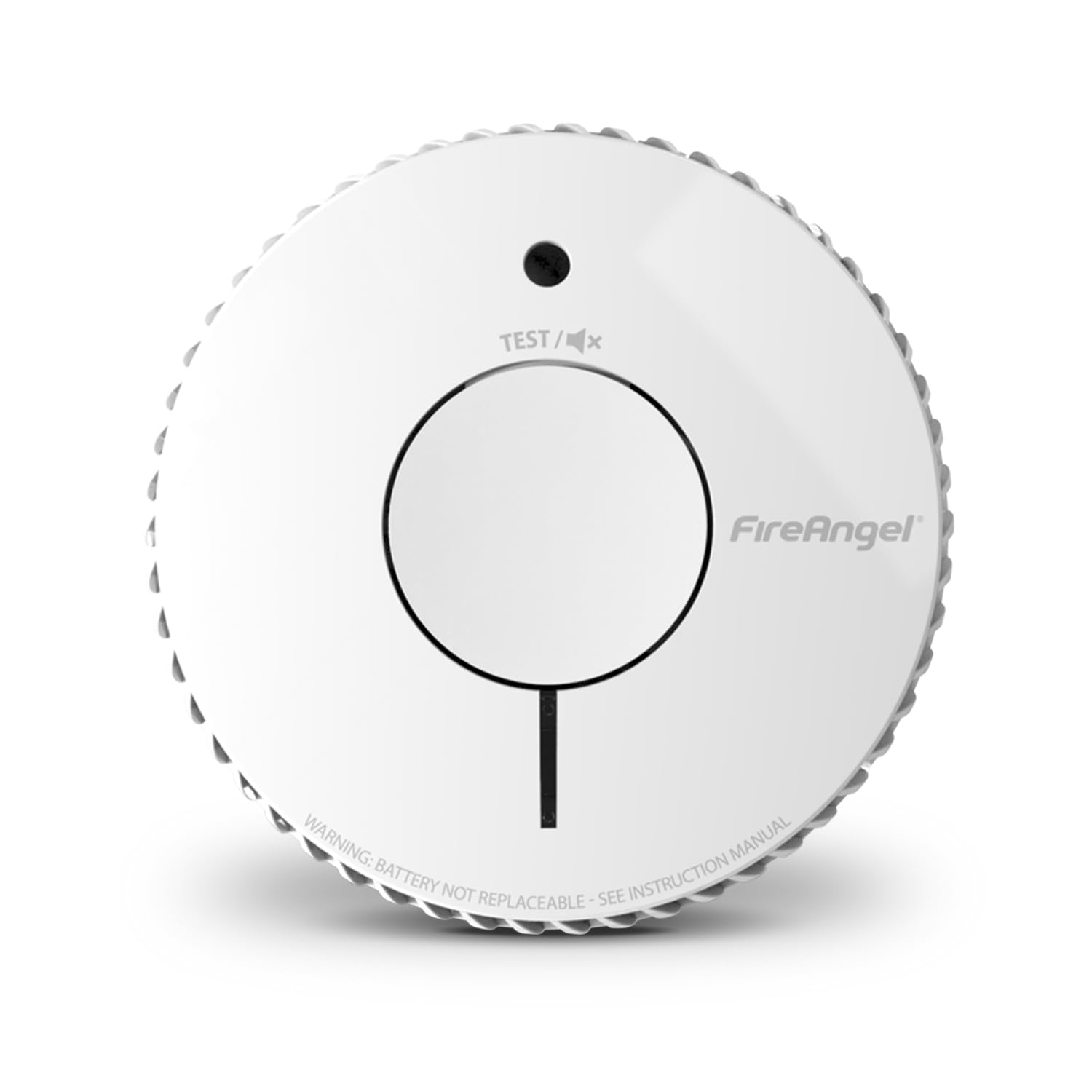 FireAngel Optical Smoke Alarm - FA6120 10-Year Battery Smoke Alarms for Home with Test/Silence Button - Early Smoke Detector Fire Alarm - White