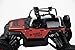 Wesipi Blomiky C182 1/18 4WD Alloy Red Monster RC Truck Toys Off-Road Rock Through Crawler Remote Control Buggy RC Car Vehicle Toy Gift for Boy Kids C182 Red