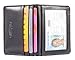 Big Skinny New Yorker Leather ID Slim Wallet, Holds Up to 24 Cards, Black