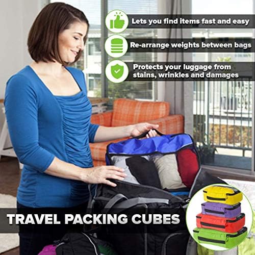 Bago Packing Cubes for Travel - Luggage & Suitcase Organizer - Cube Set 6 Bago Packing Cubes for Travel - Luggage & Suitcase Organizer - Cube Set