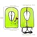 X-Lounger Inflatable Snorkeling Vest, Snorkel Vest Life Jacket Free Diving Swimming Surfing Safety for Adults Youth Green