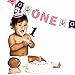 Ahoy Nautical Girl - 1st Birthday Girl Smash Cake Kit - High Chair Decorations