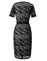 VFSHOW vestido elegante con cuello en V para mujer