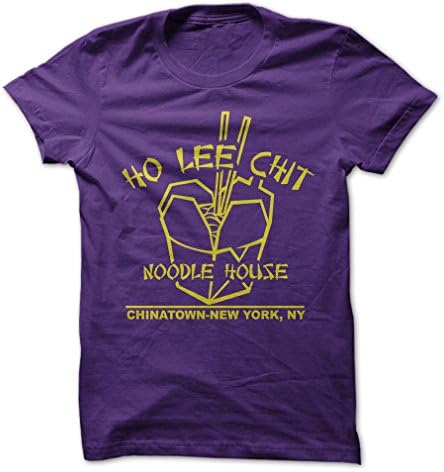 Gnarly Tees Men's Ho Lee Chit T-Shirt M Purple