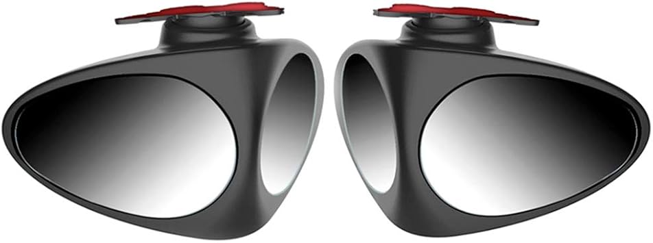 Fyly Multifunktion Toter Winkel Spiegel Fur Auto 360 Grad Rotation Verstellbar Doppelseitig Glas Konvexe Weitwinkelspiegel Auto Zubehor Fur Autos Vehicle Truck 2pack Schwarz Amazon De Kuche Haushalt