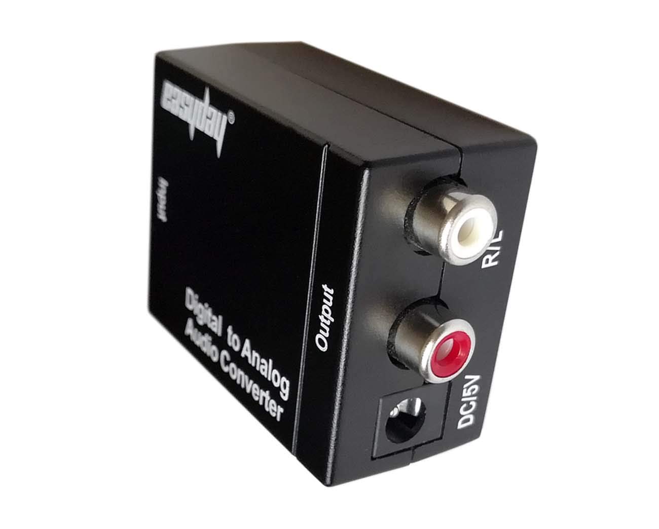 Digital Optic Coax and Optical Toslink to Analog