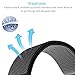 for Galaxy Watch Active2 44mm 40mm Metal Bands Men Women, 2 Pack Magnetic Loop Band + Solid Stainless Steel Metal Strap, Black