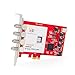 TBS 6909 DVB-S/S2 8 Tuner PCI Express Card for Satellite Live TV/IPTV Server