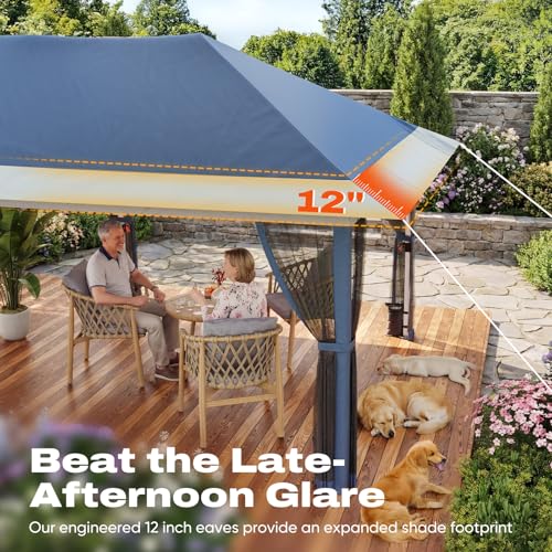 Quictent 10x20 Pop Up Gazebo Review: One-Person Setup Canopy with Mosquito Netting image 19