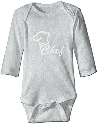 Daisyly Chef Cook Cooking Hat Cute Long Sleeve One Piece Bodysuit