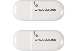 Dorhea 2PCS VK172 G-Mouse USB GPS Dongle Glonass VK-172 GMouse Receiver USB Navigation Module Compatible with Windows 10/8/7/vista/XP/Raspberry PI Vehicle Aviation Tracker